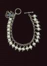 Pearl & Sterling Dangle Bracelet